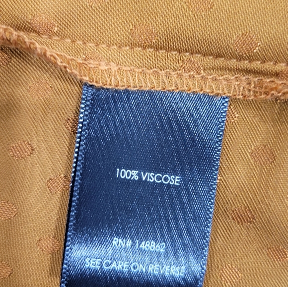 Torrid Women's Copper Dotted Jacquard Self Tie Trench Jacket Trench Coat 18-20 - Picture 9 of 12